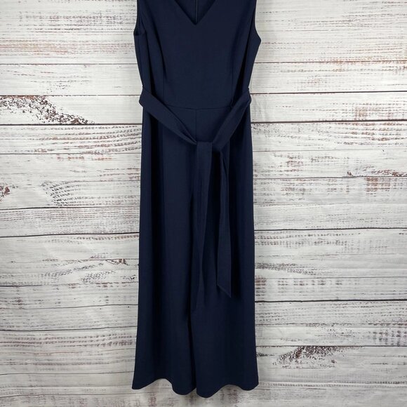 Calvin Klein Jumpsuit Womens Navy Blue Sleeveless - Picture 3 of 8